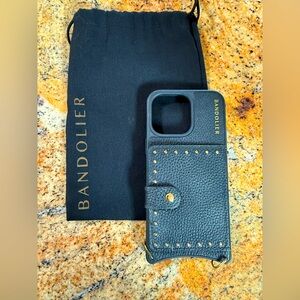Bandolier Mag Safe Black Phone Case iPhone 15 Pro Max